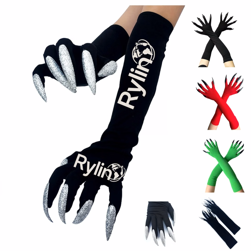 Halloween Long - Nail Witch Gloves