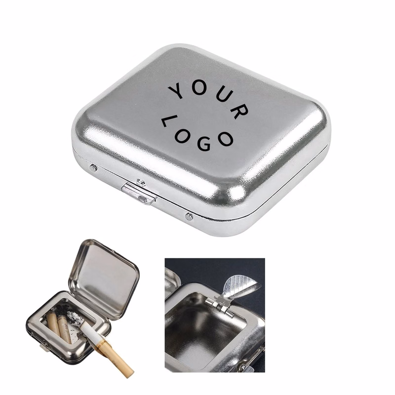 Durable Portable Ashtray with Laser Engraving Option