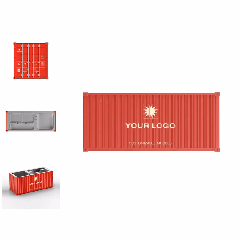 Container Model Office Desktop Stationery Pen Holder