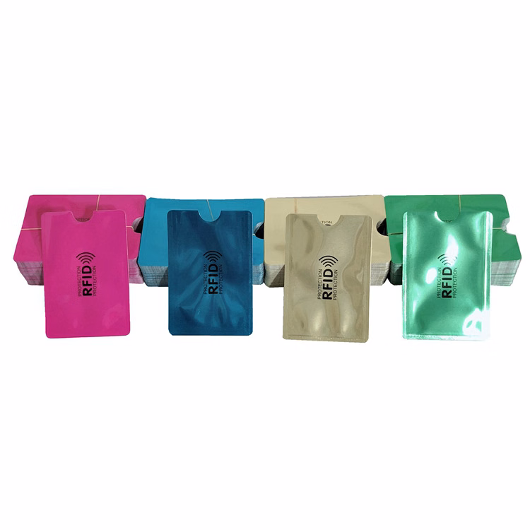 RFID Aluminium Foil Credit Card Holder