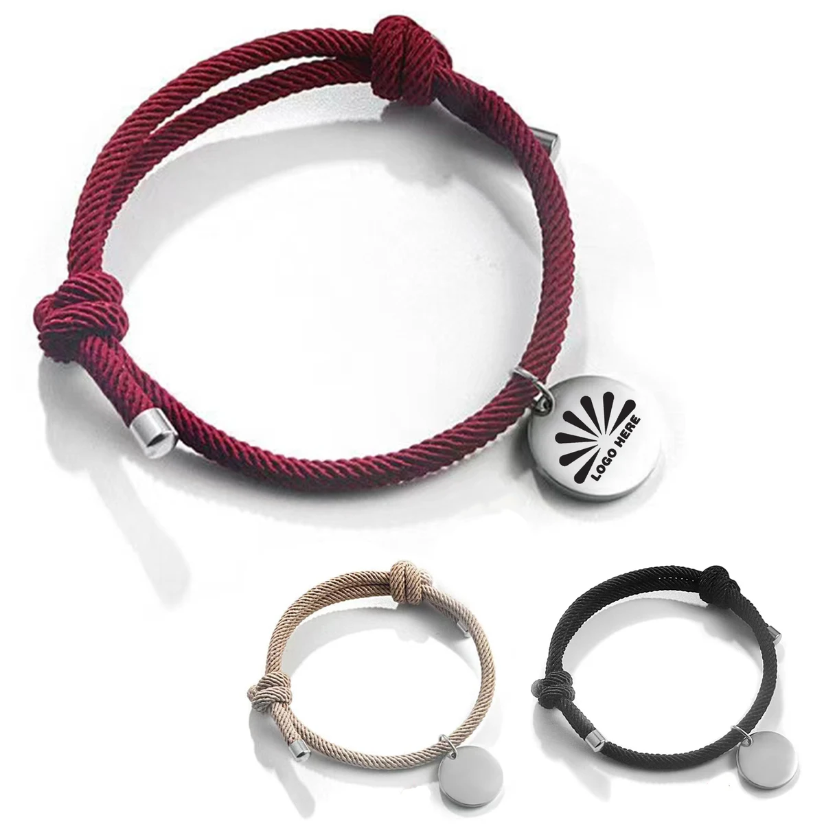 Unique Bracelet with Custom Logo Feature 1