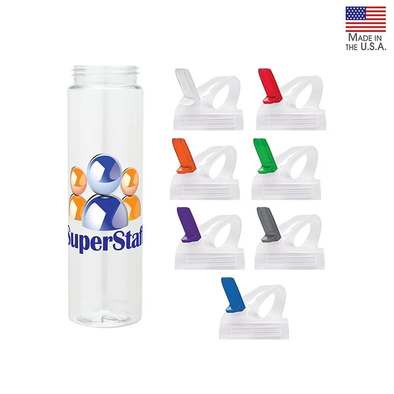 Laguna 32 oz. PET Bottle with Flip Spout 1