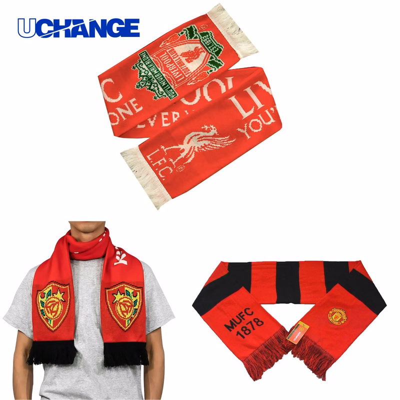 Classic Knitted Fan Scarf