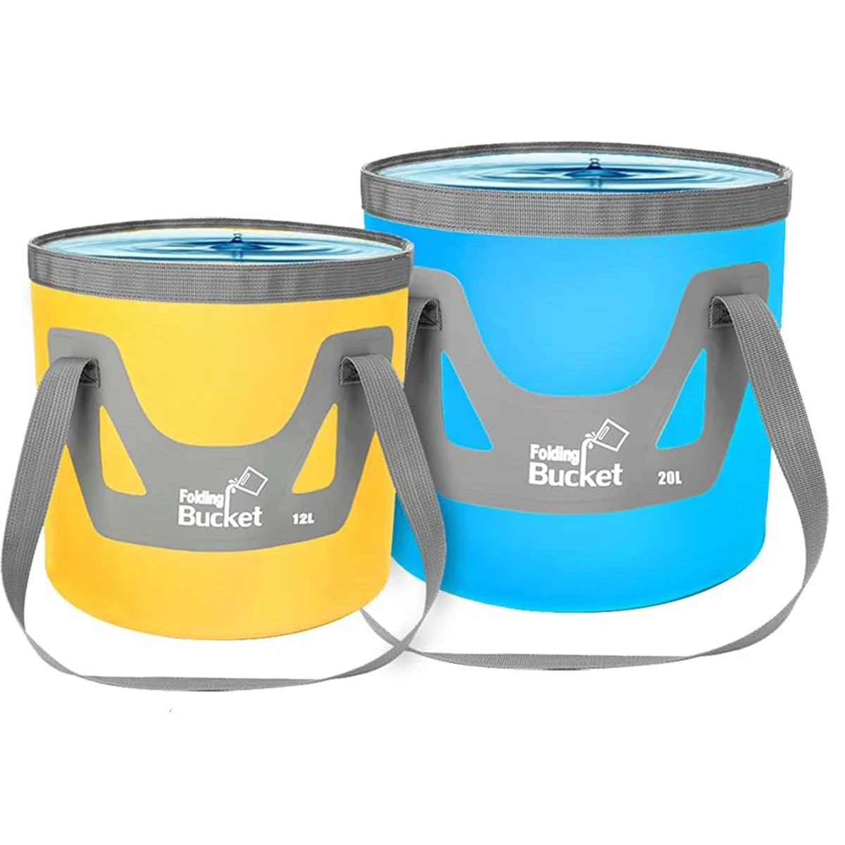 Outdoor One-Piece Molded Convenient Fishing Bucket 1