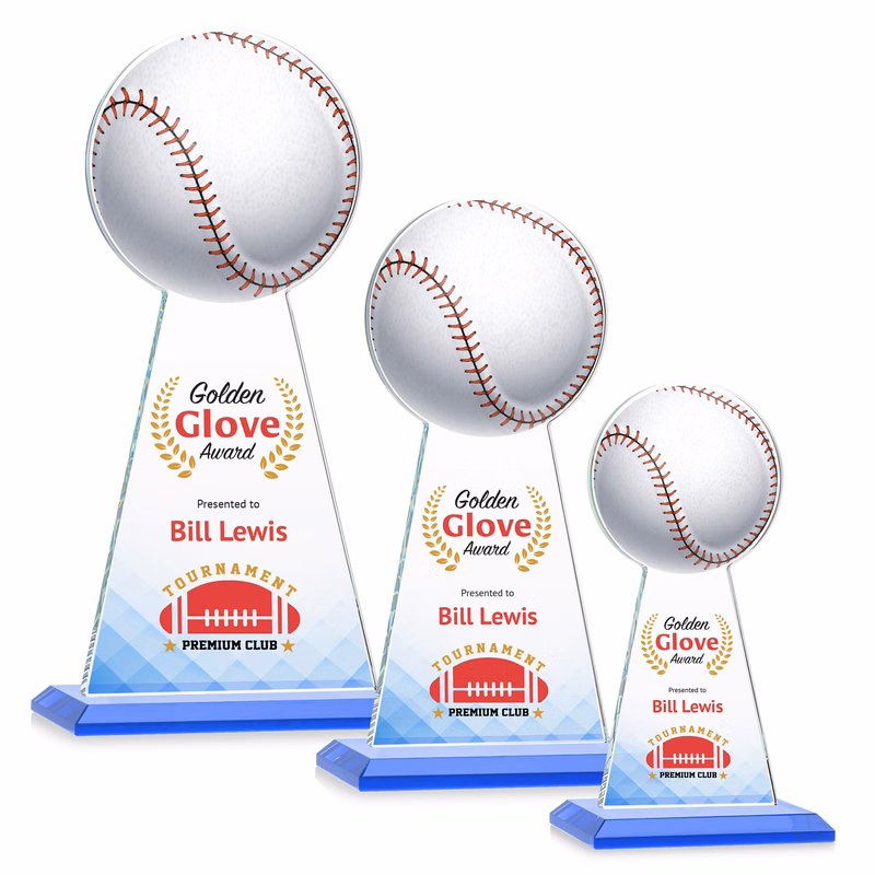 Edenwood Baseball VividPrint™ Award - Sky Blue