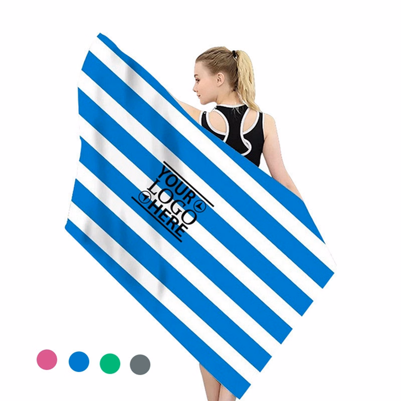 Beach Towel with Stripe