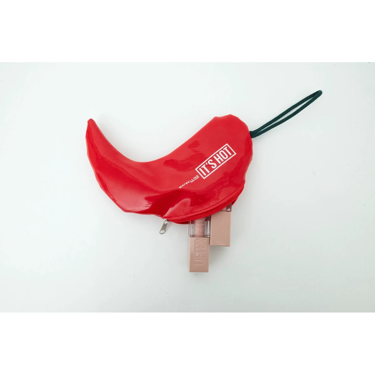 Chili Shaped Zippered Pouch 1