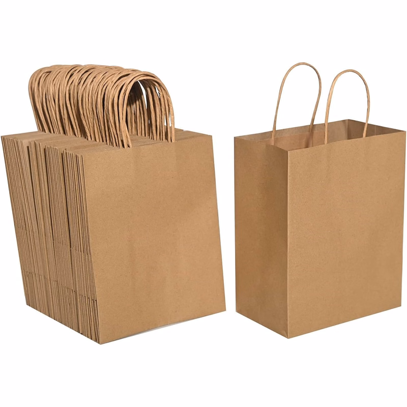 Takeout bags with handles