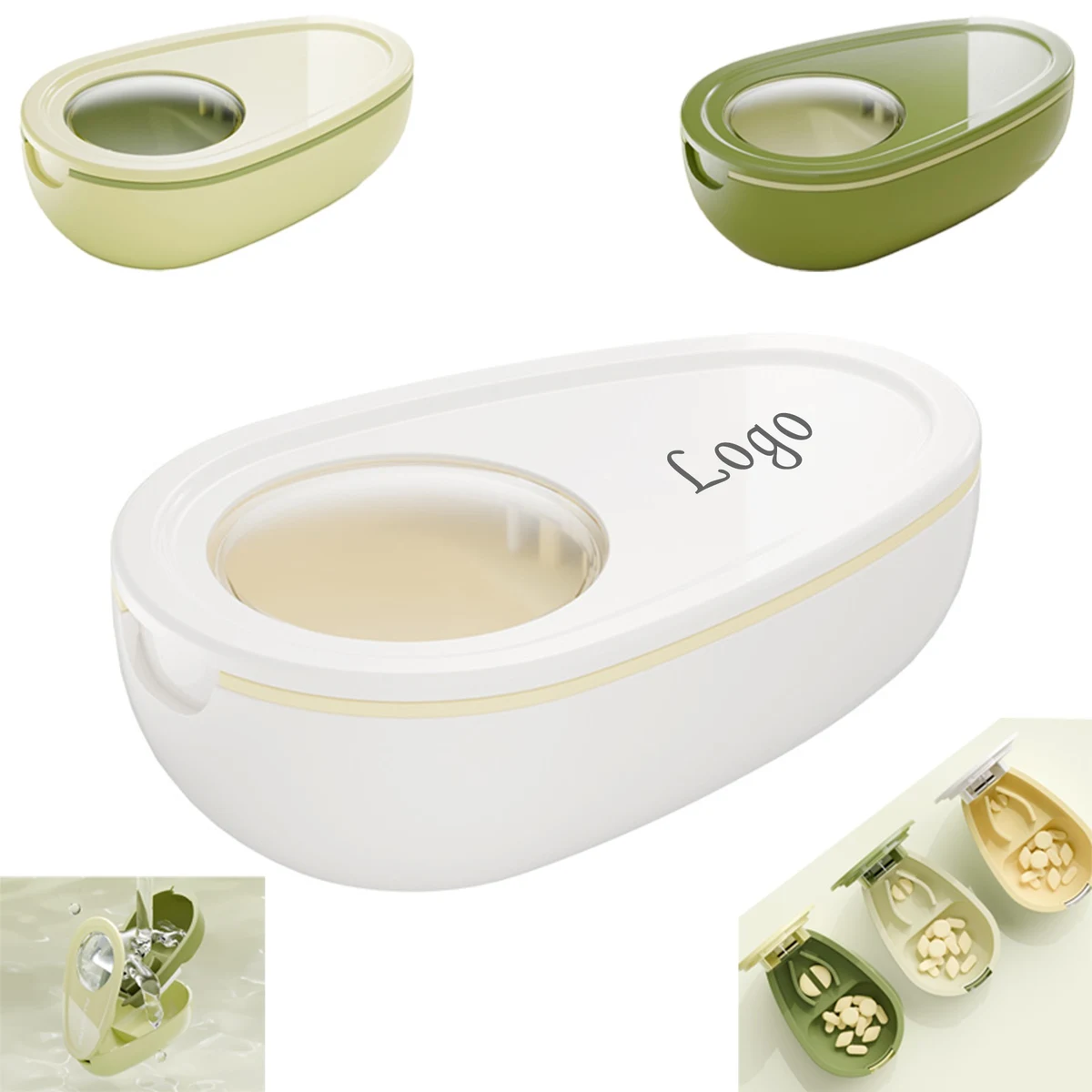 Cut-Pill And Pill-Box Silicone-Lined Combo 1