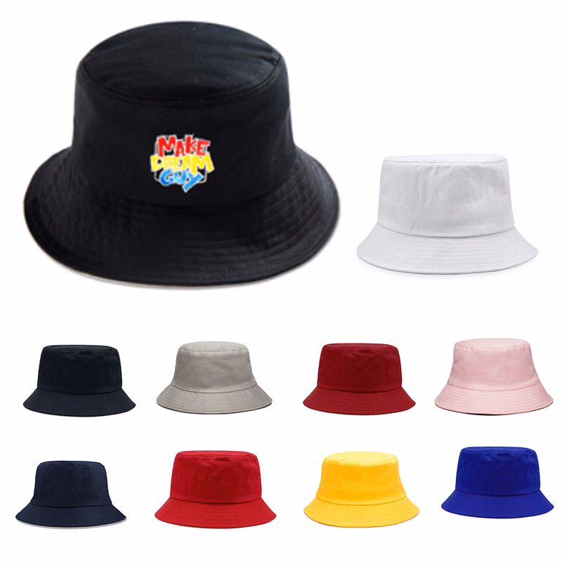 Embroidery Premium Cotton Bucket Hat