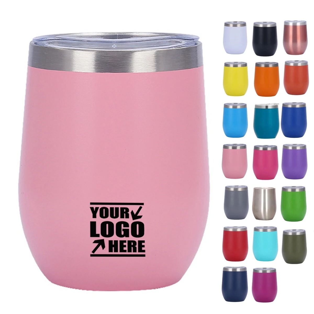 Stainless Steel Egg Shape Cup 1