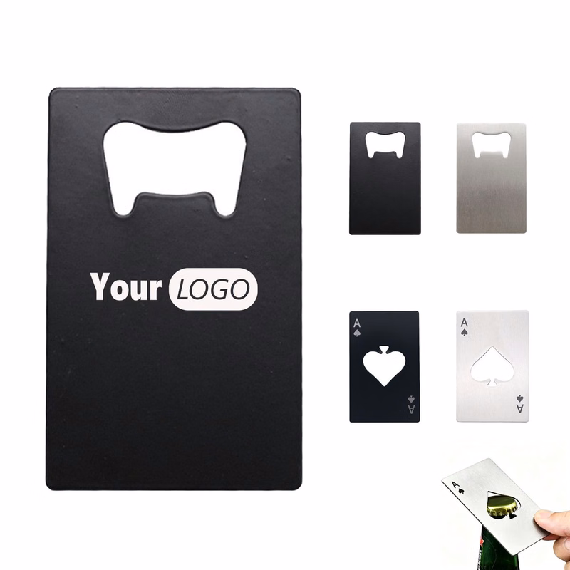 Credit Card Stainless Steel Bottle Opener