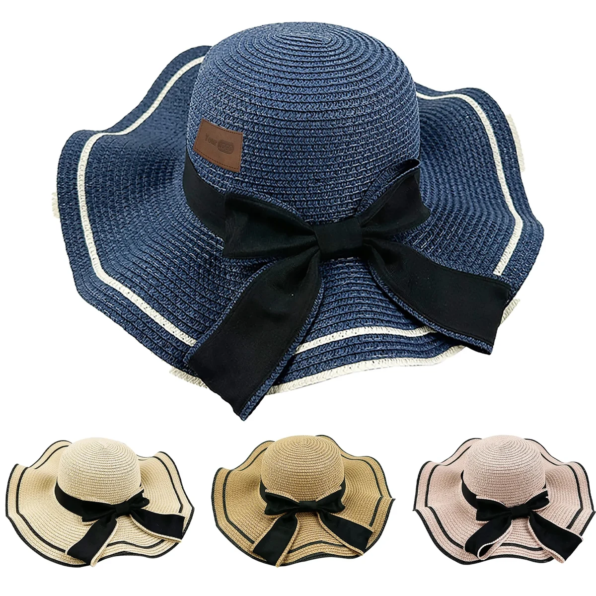 Jute Bow Shade Sun Hat 1