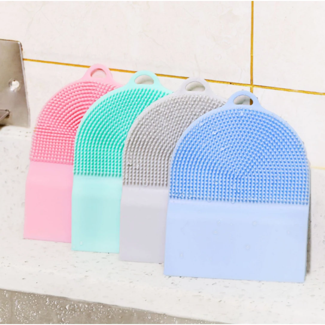 Kitchen Scraper Silicone Brush 1