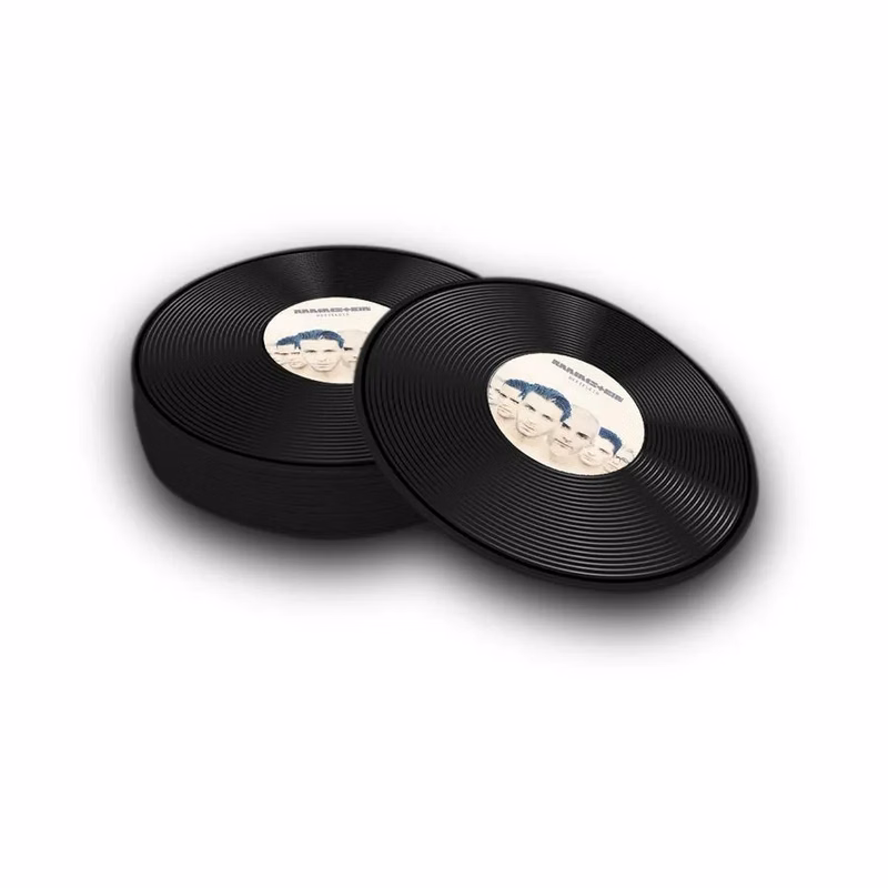 Soft Plastic Record Coaster