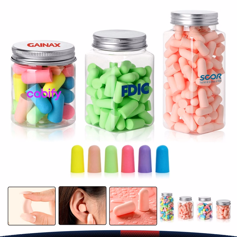Quhri Jar Pack Memory Foam Earplugs