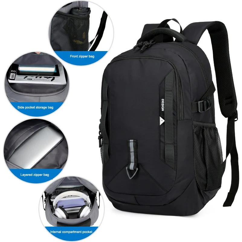 Front Assist Tape Business Laptop Backpack, 15.6-Inch Laptop/Tablet, Lightweight 1