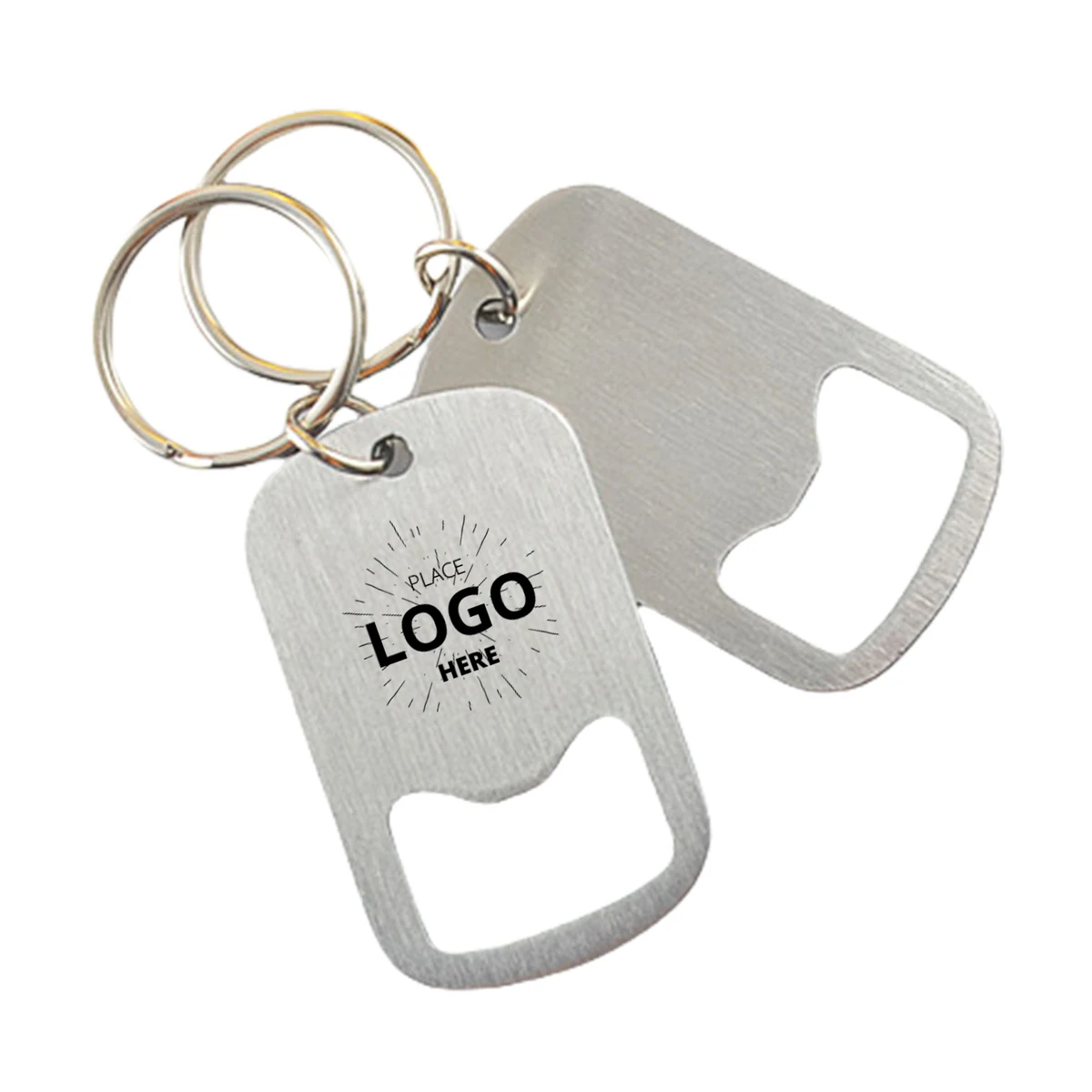 Customized Stainless Steel Keychain Bottle Opener 1