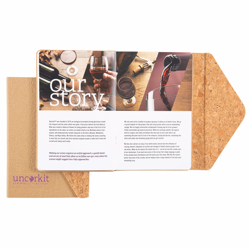 Cork & Craft Journal w/ Tip-In