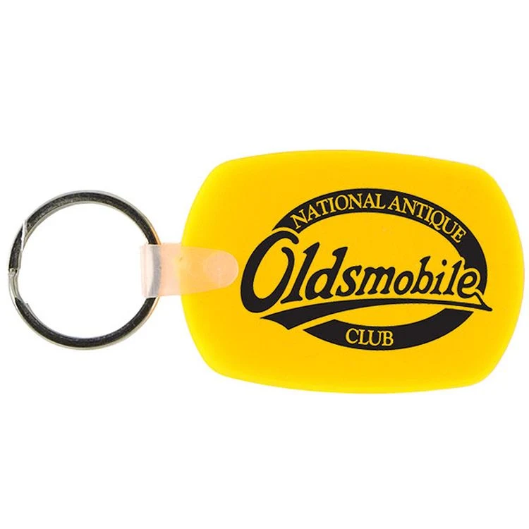 Soft Squeezable Key Tag (Oval) 1