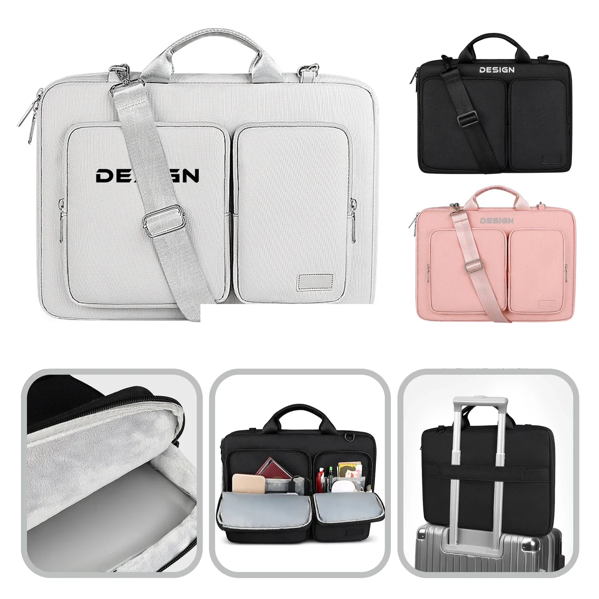 Laptop Messenger Shoulder Bag 1