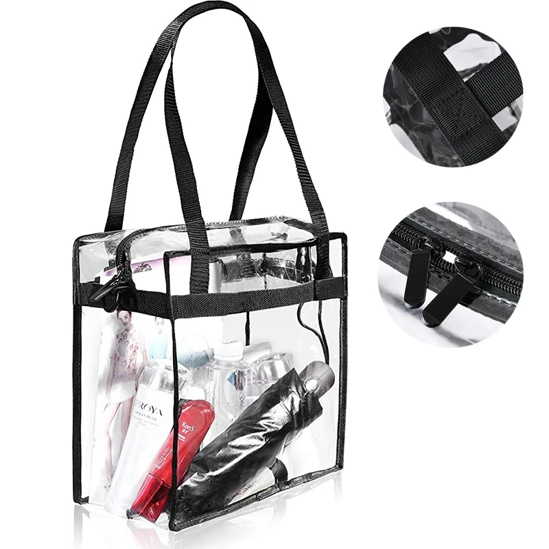Lightweight Transparent PVC Tote Bag 1