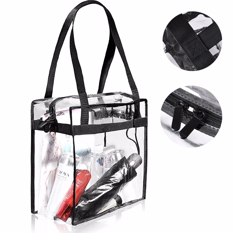 Lightweight Transparent PVC Tote Bag