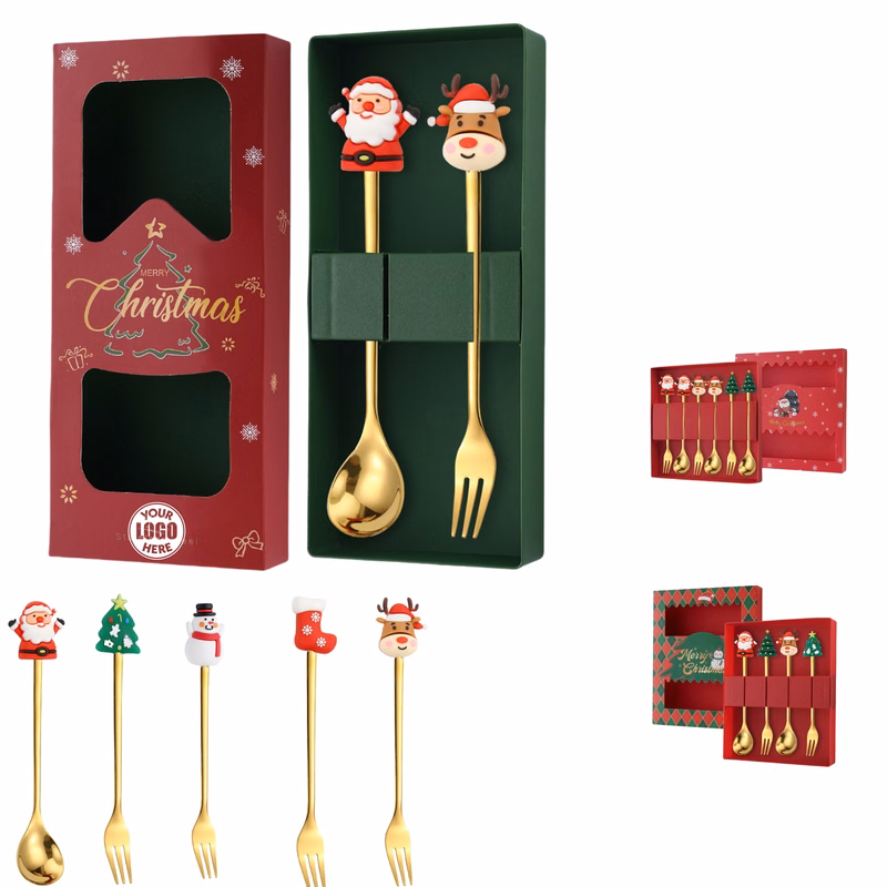 Xmas Spoon and Fork Set
