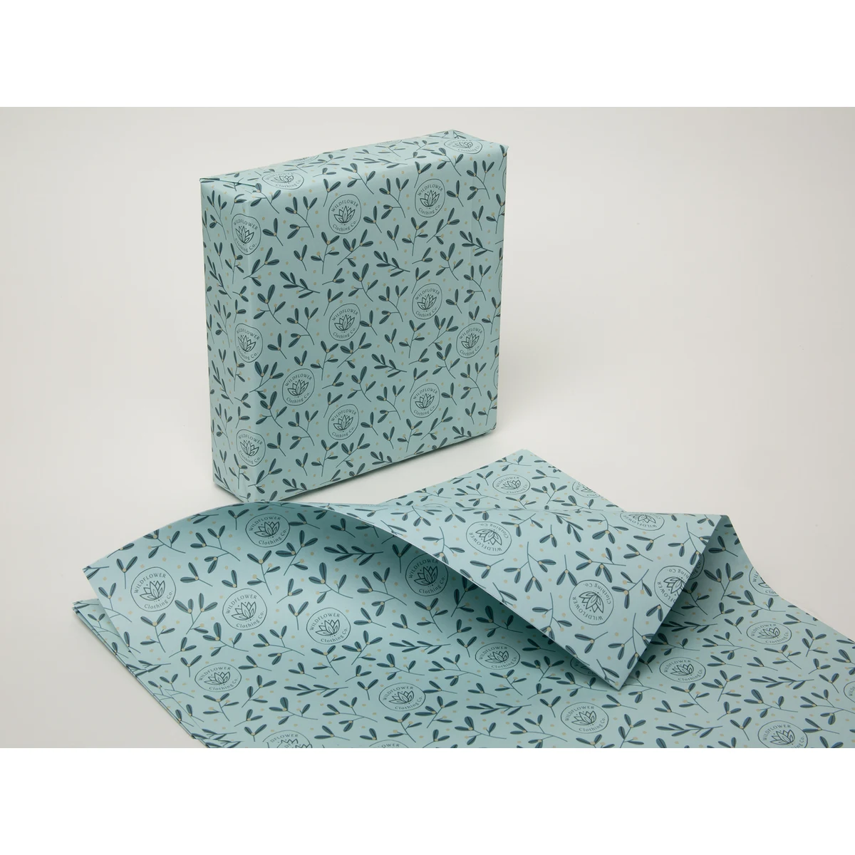Full Bleed Custom Gift Wrap Sheets - 50lb 1