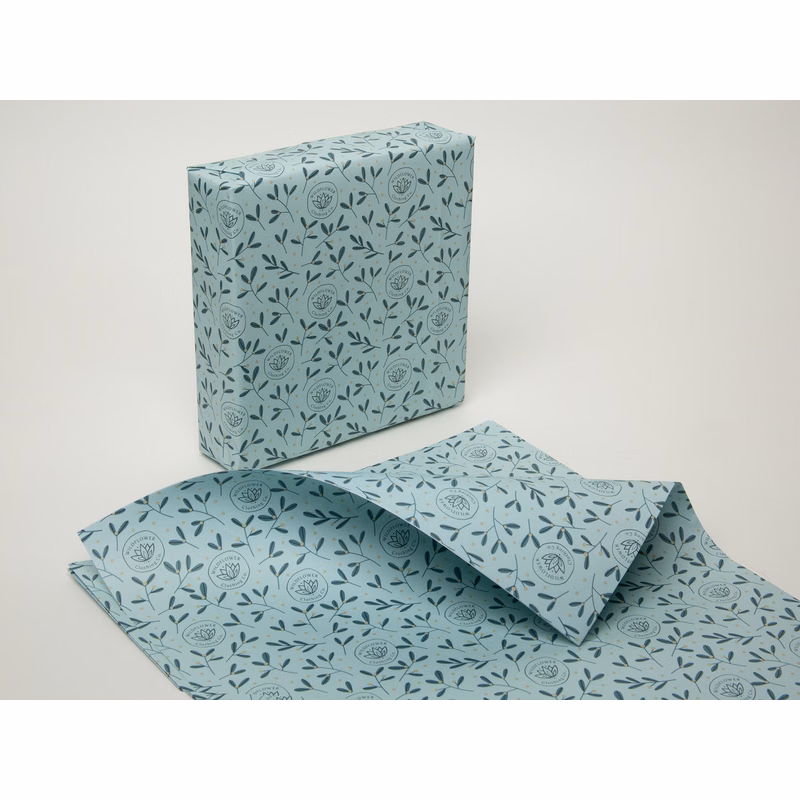 Full Bleed Custom Gift Wrap Sheets - 50lb