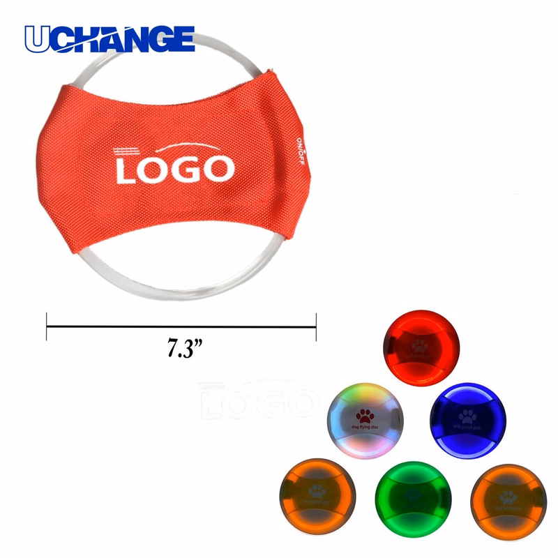 LED Rechargeable Glow Dog Flying Disc