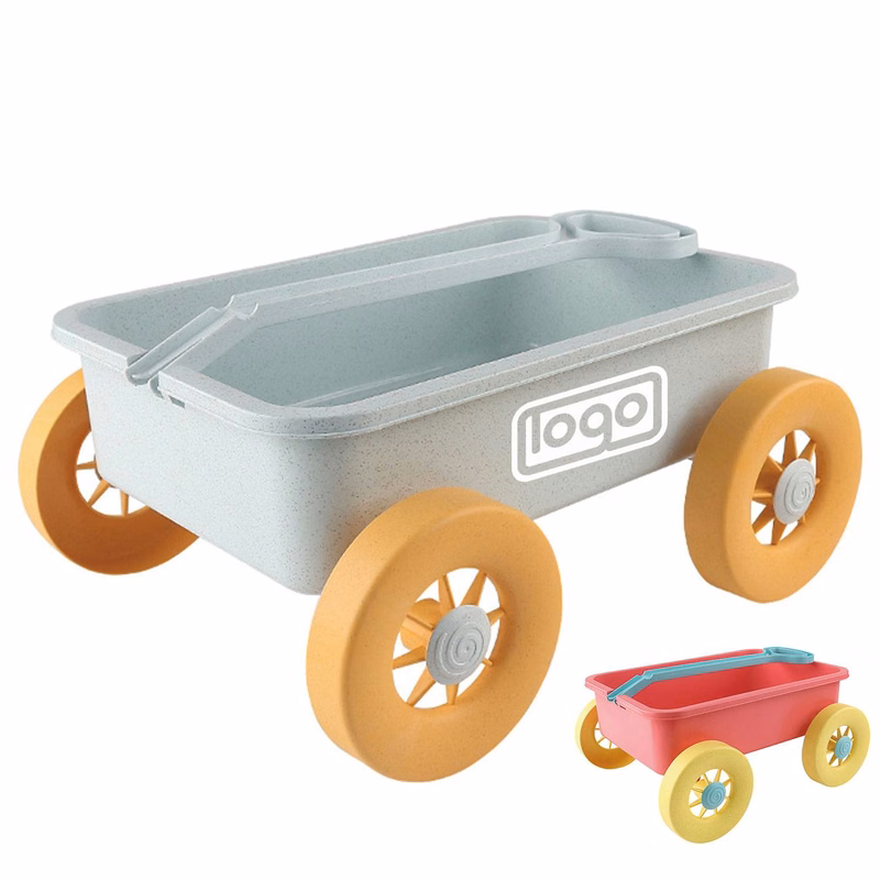 Durable Kids' Pull-Along Sand Play Cart