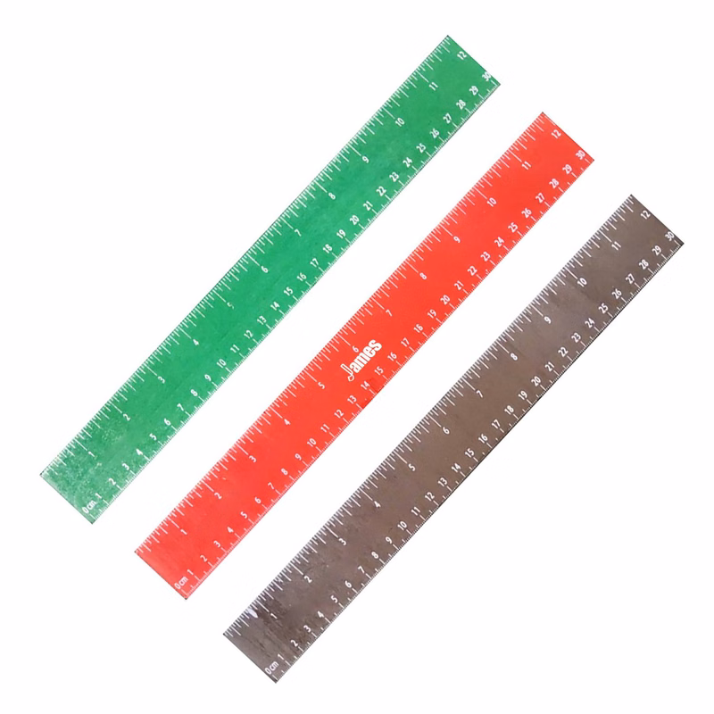 12" WOOD RULER