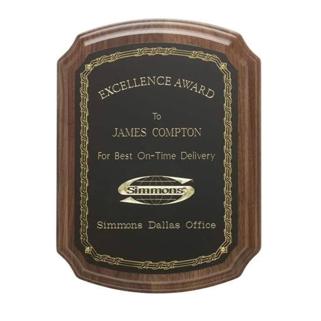 Notched Corner Plaque 1