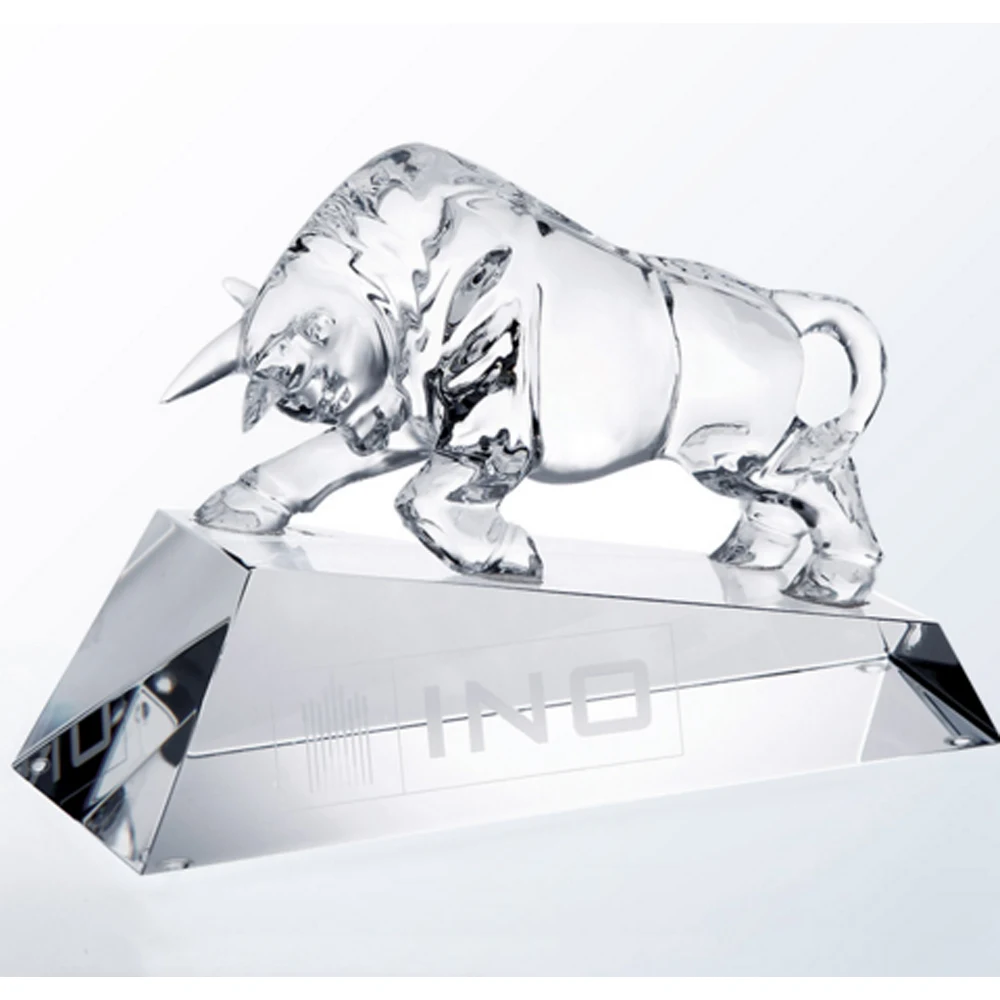 Optimistic Optic Crystal Bull Award 1