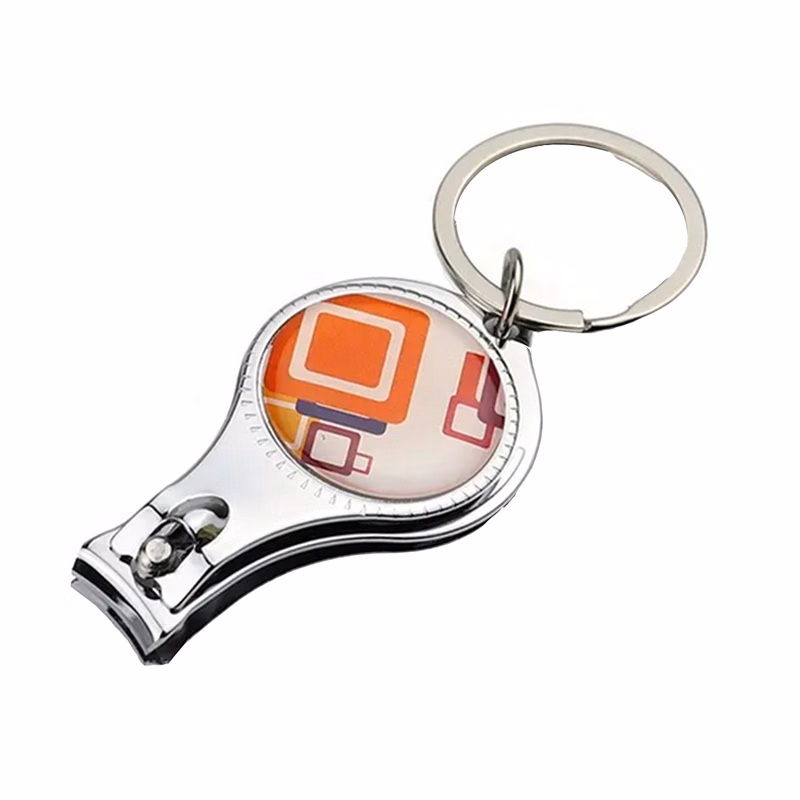 Nail Clipper with Keychain and Bottle Opener