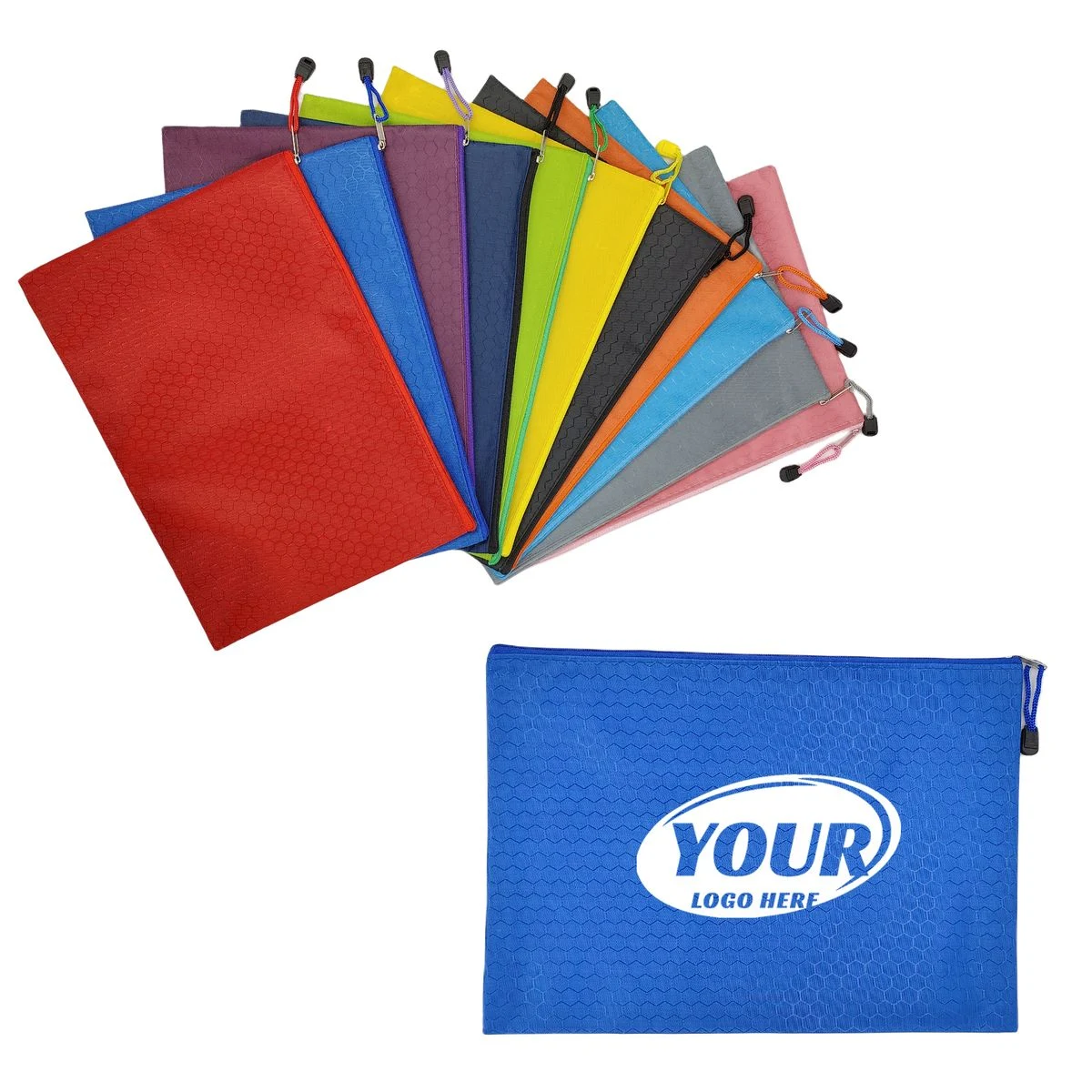 A4 Zippered Waterproof File Bags 1