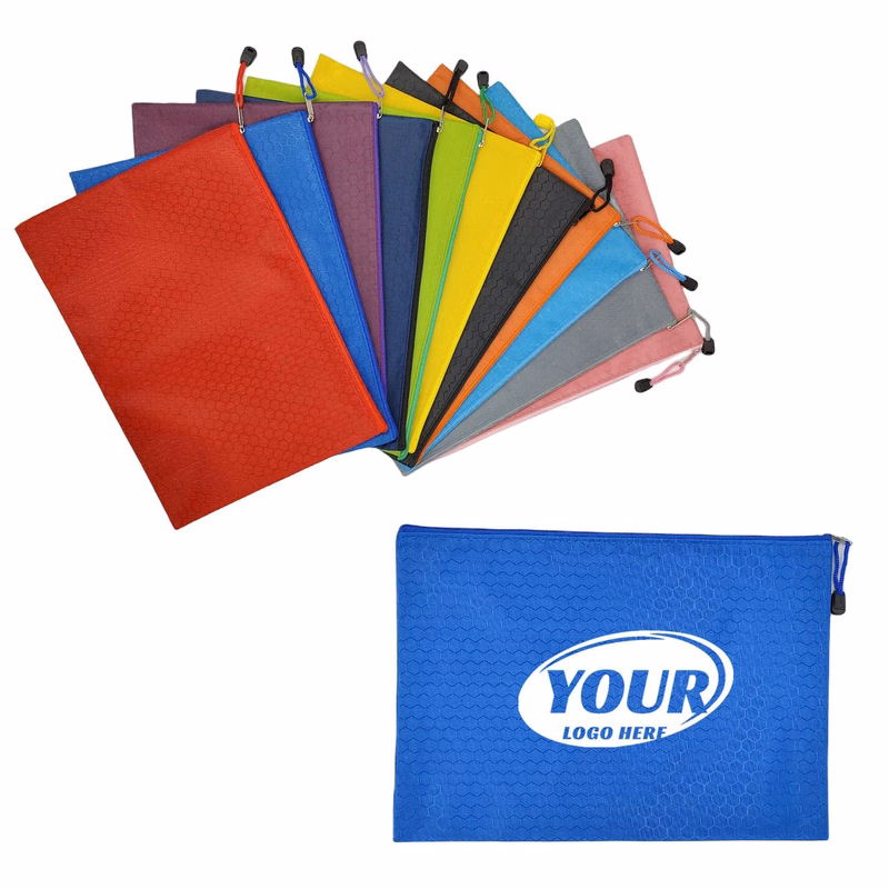 A4 Zippered Waterproof File Bags