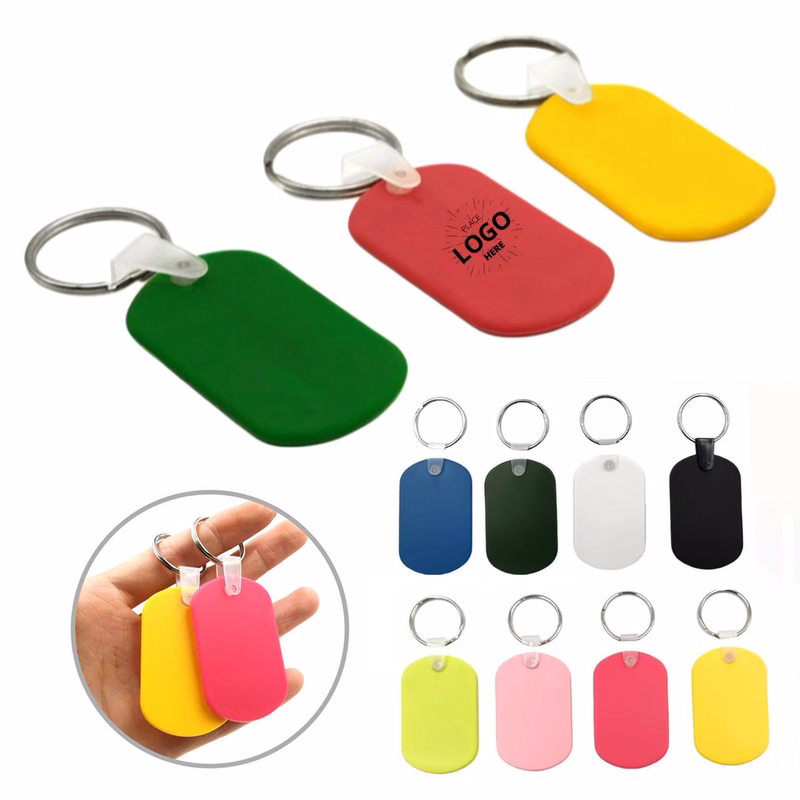 PVC Key Tag Pet Name Brand Hotel Plate