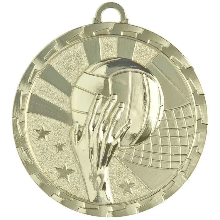 Volleyball Bright Medal, 2" 1