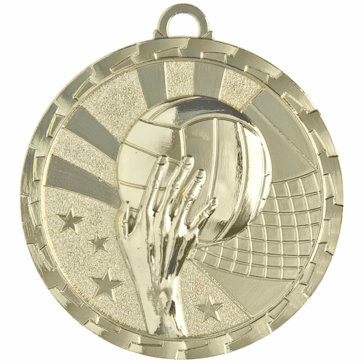 Volleyball Bright Medal, 2"