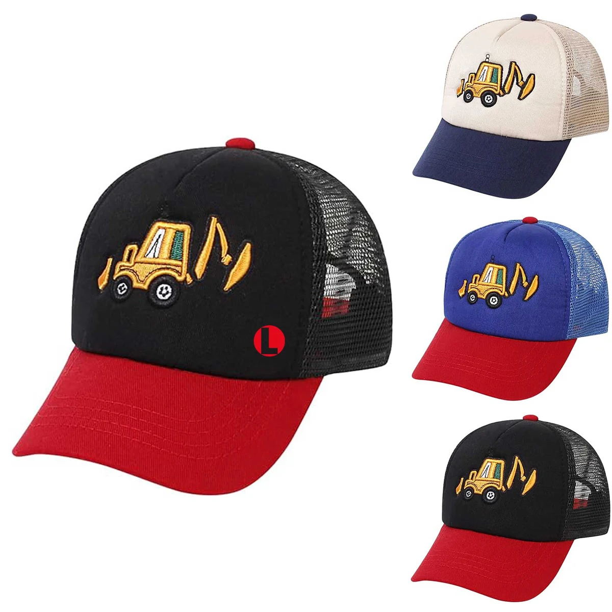 Boys Girls Washed Vintage Cowboy Hat Sun Visor 1