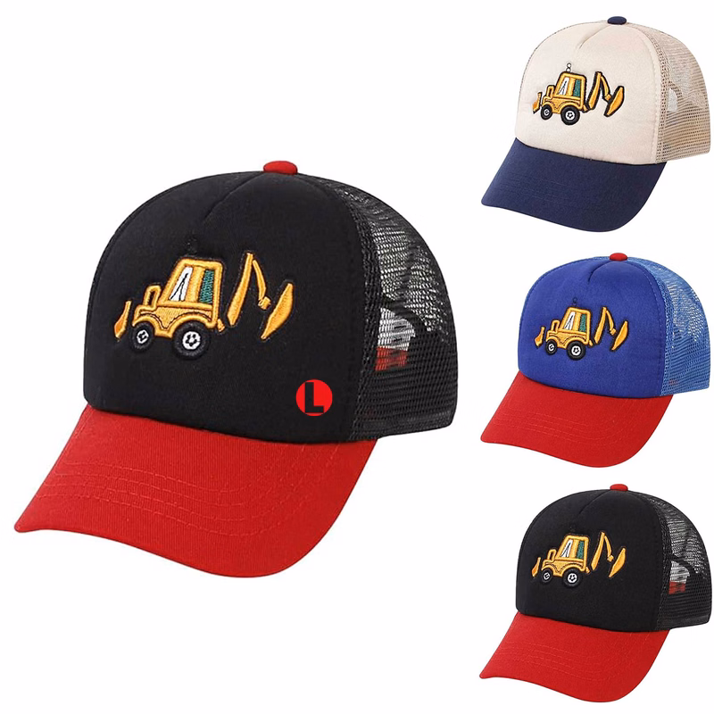 Boys Girls Washed Vintage Cowboy Hat Sun Visor