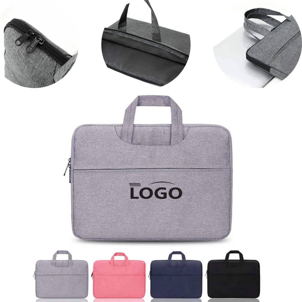 15.6 inch Water Resistant Slim Computer Laptop Carry Case 1
