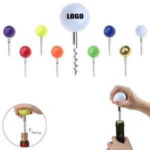 Elegant Golf Ball Shaped Wine Bottle Opener 1