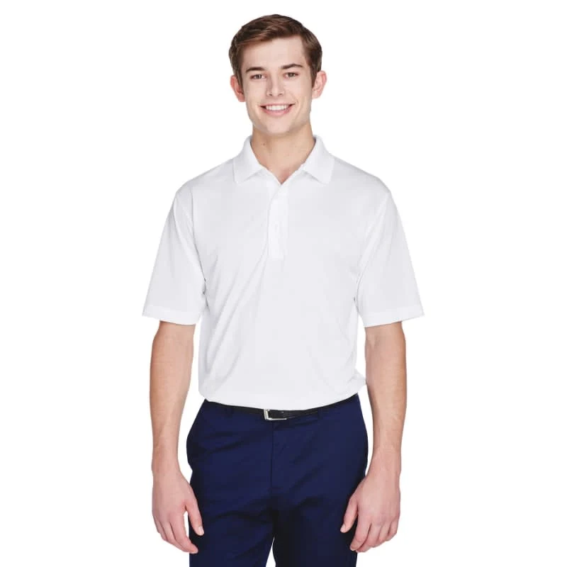 UltraClub Men's Cool & Dry 8-Star Elite Performance Interlock Polo 1