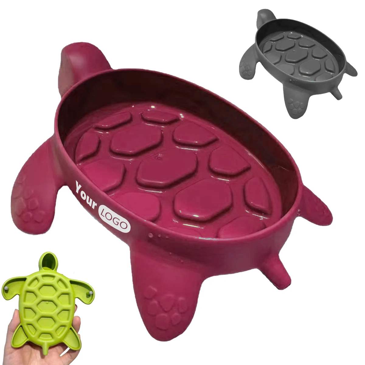 Polypropylene Fun Turtle Soap Box For Bathrooms 1