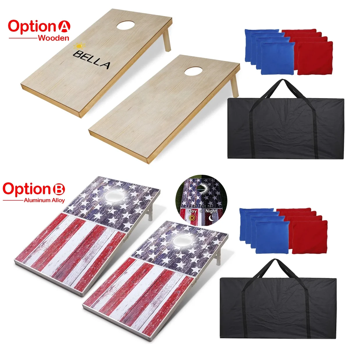 Cornhole Board Game Set 1