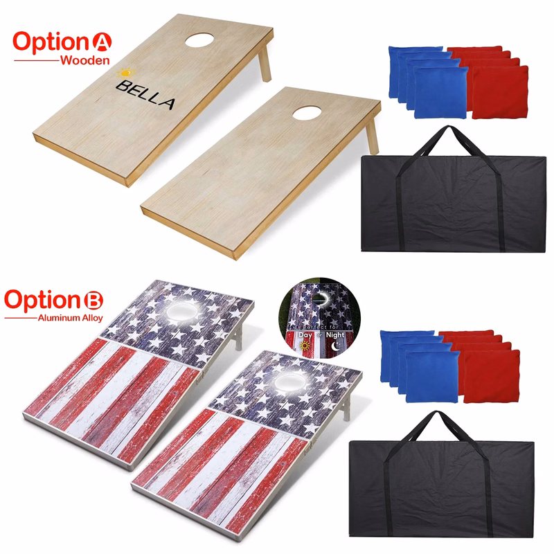 Cornhole Board Game Set