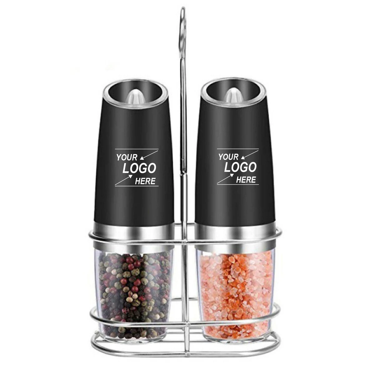 Automatic Gravity Salt and Pepper Grinder Set 1